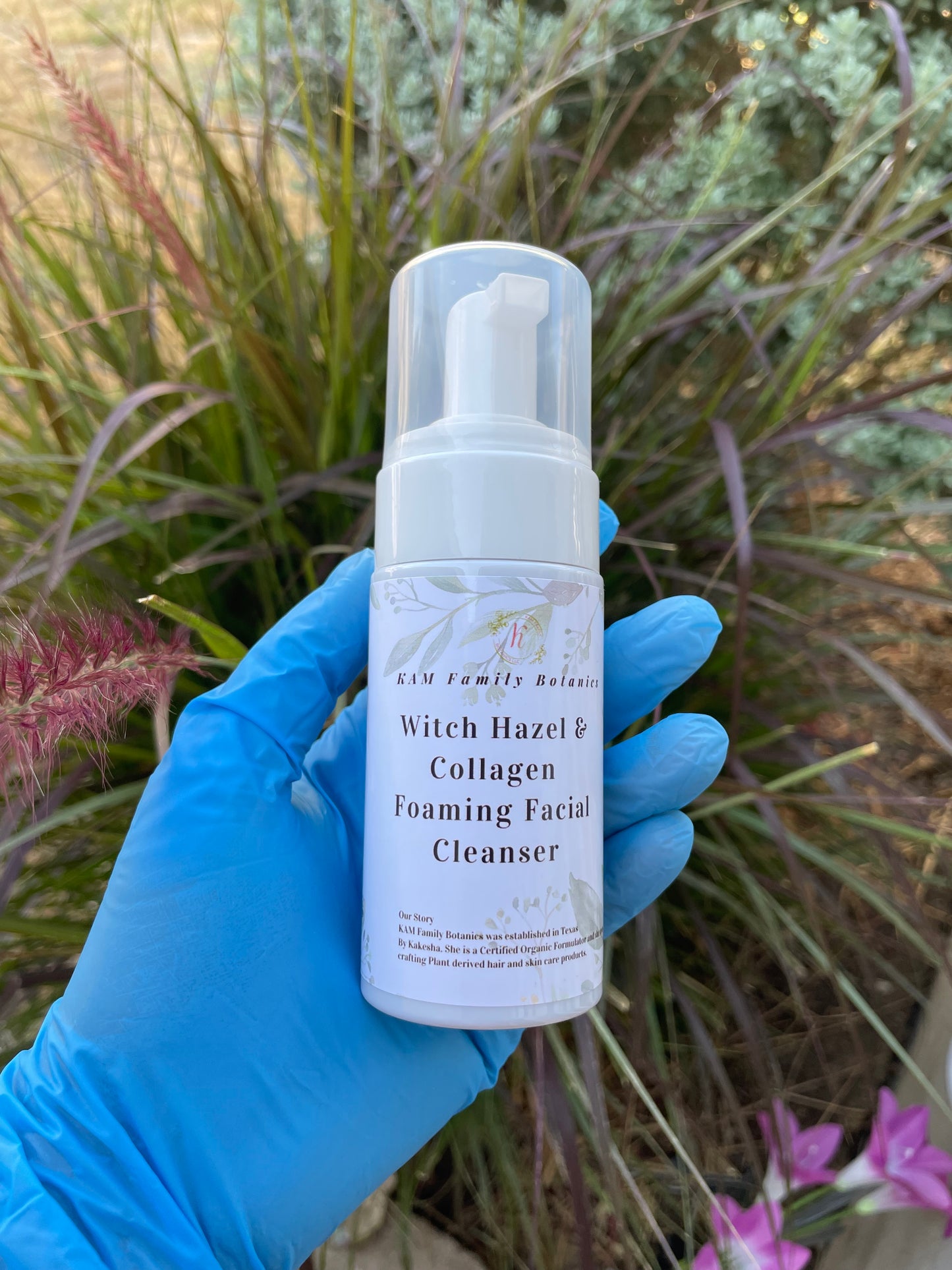 Witch Hazel & Collagen Foam Facial Cleanser
