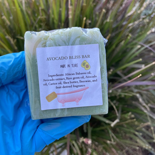 Avocado Bliss Bar - KAM Family Botanics