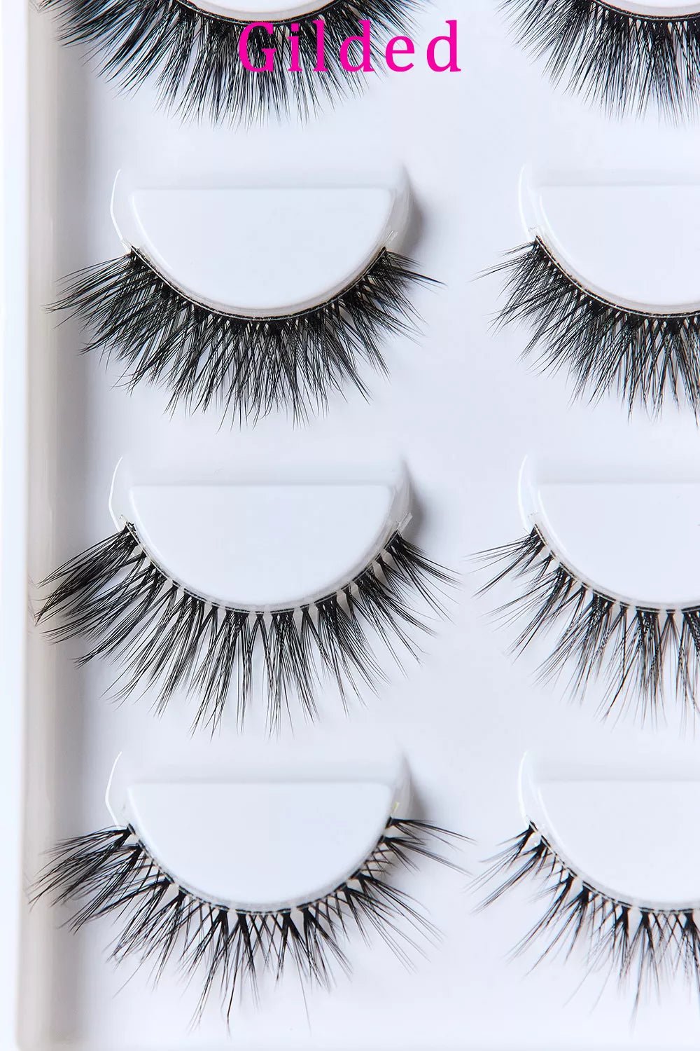 Beautiful Faux Mink Eyelashes Variety Pack 5 Pairs - KAM Family Botanics By Kesha