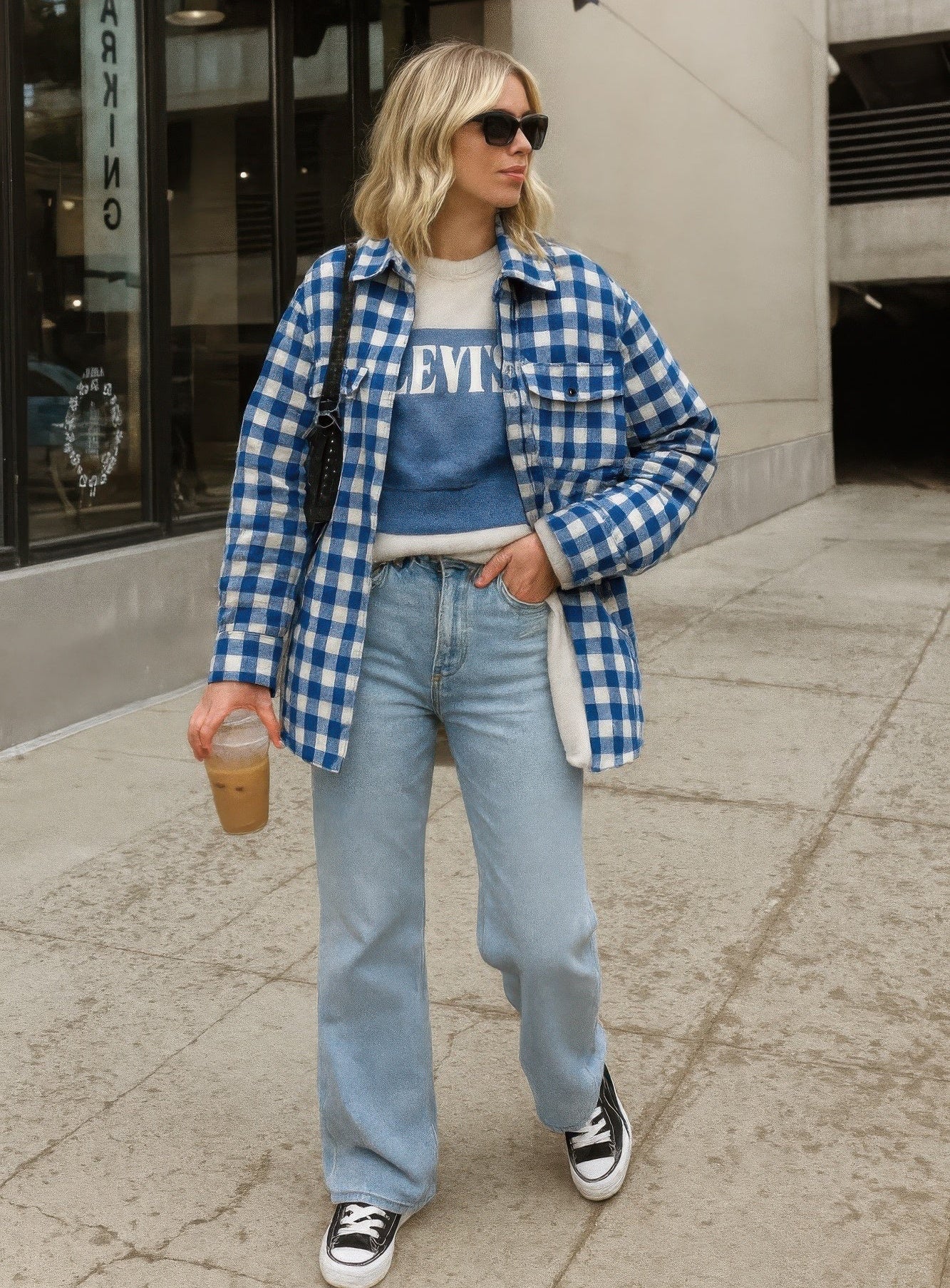 Cozy Style Gingham Shacket Flannel - KAM Family Botanics