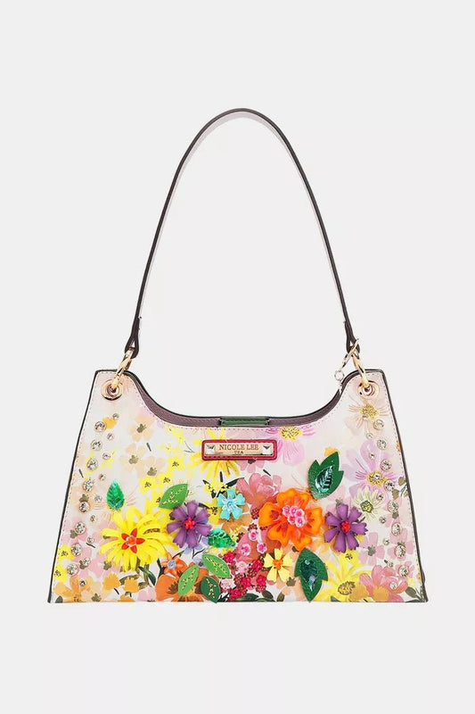 Dreams That Blossom Shoulder Bag - KAM Family Botanics By Kesha