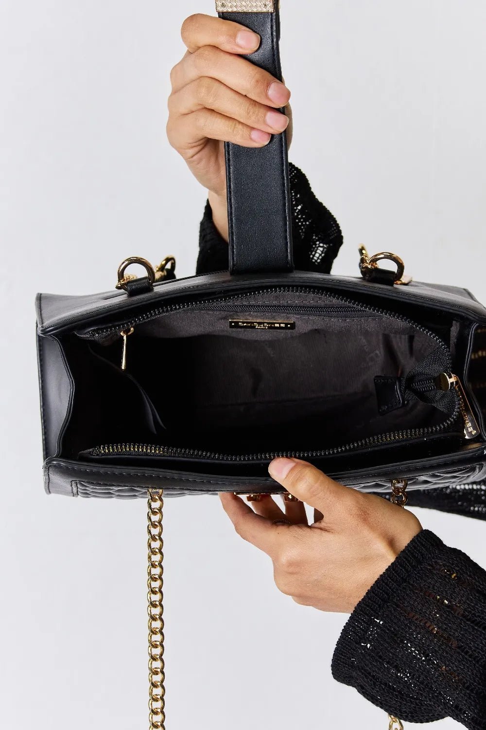Fashionable Textures Handbag - KAM Family Botanics By Kesha