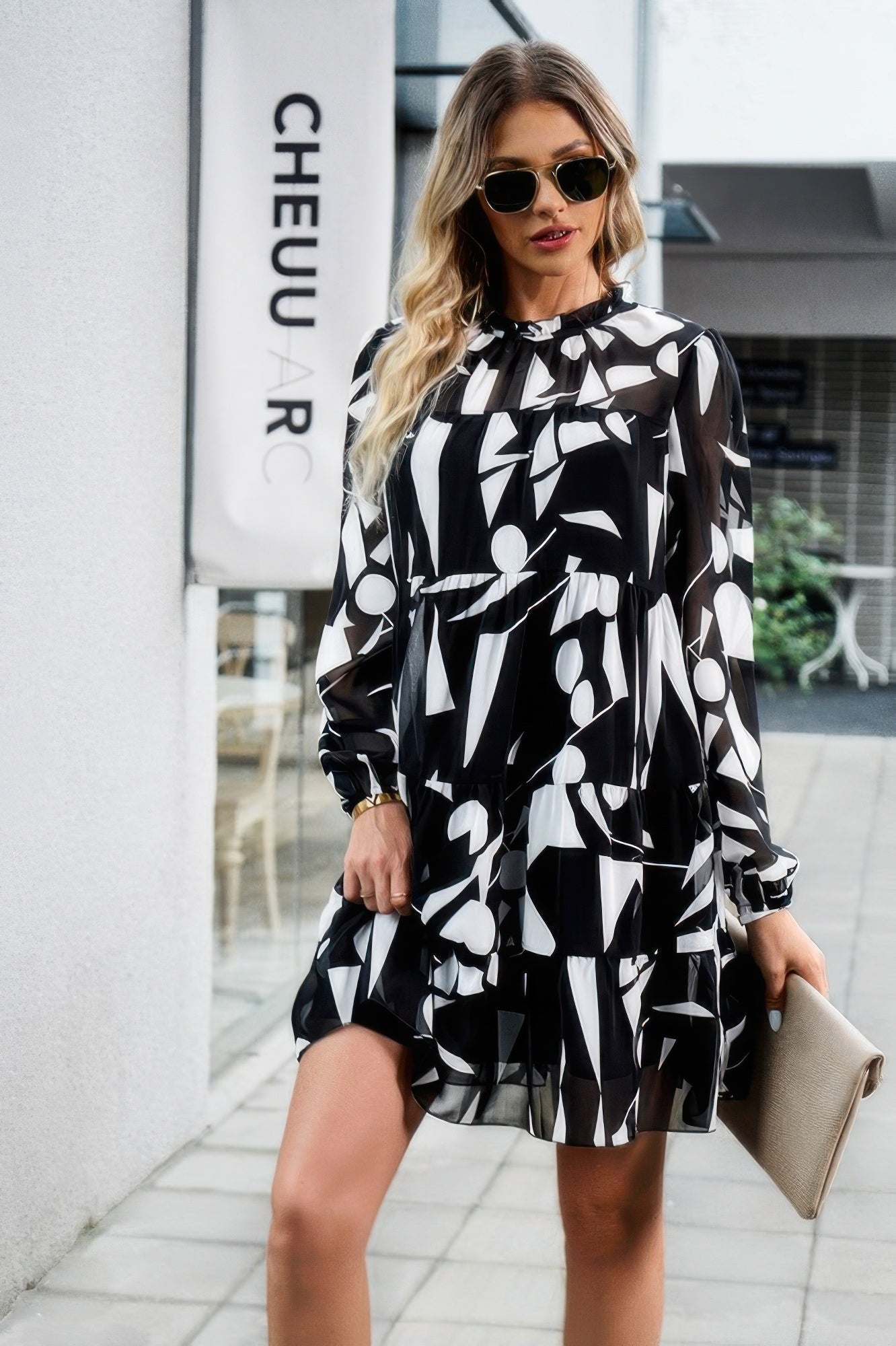 Girlish and Prissy Ruffle Midi Dress - KAM Family Botanics