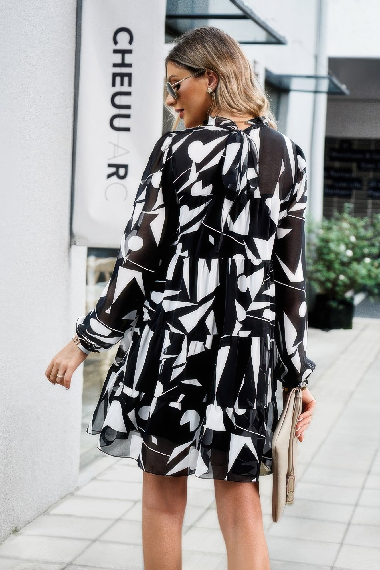 Girlish and Prissy Ruffle Midi Dress - KAM Family Botanics