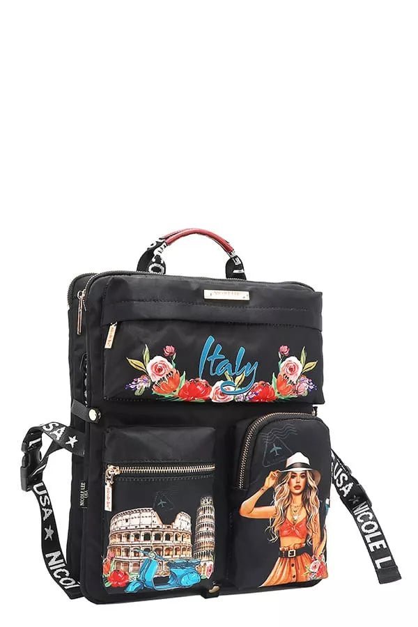 Let’s Go! Multi - Pocket Travel Backpack - KAM Family Botanics
