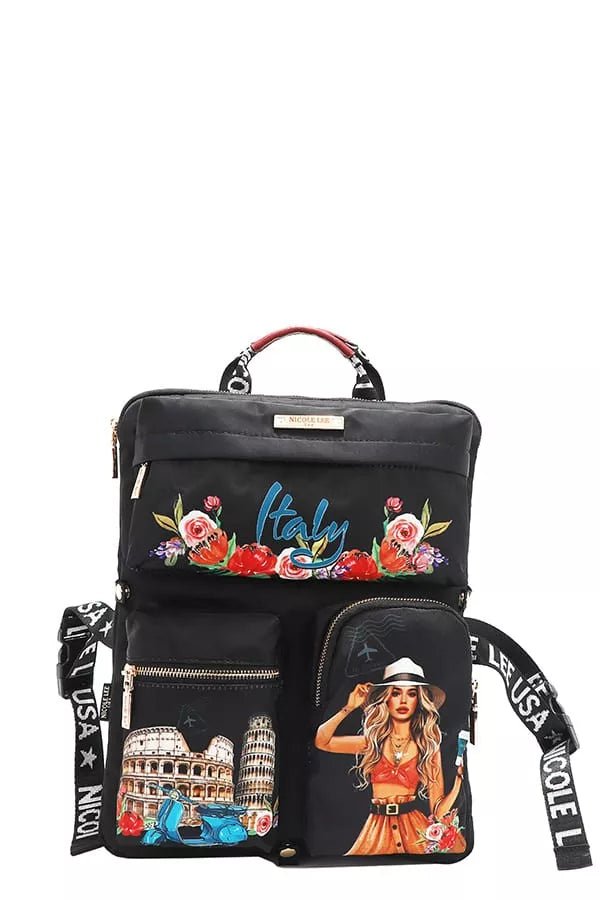 Let’s Go! Multi - Pocket Travel Backpack - KAM Family Botanics