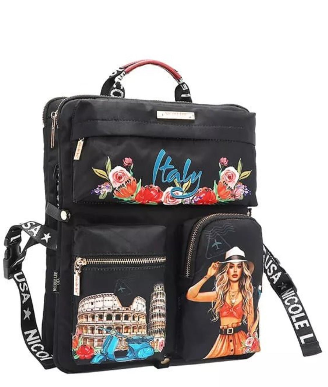 Let’s Go! Multi - Pocket Travel Backpack - KAM Family Botanics