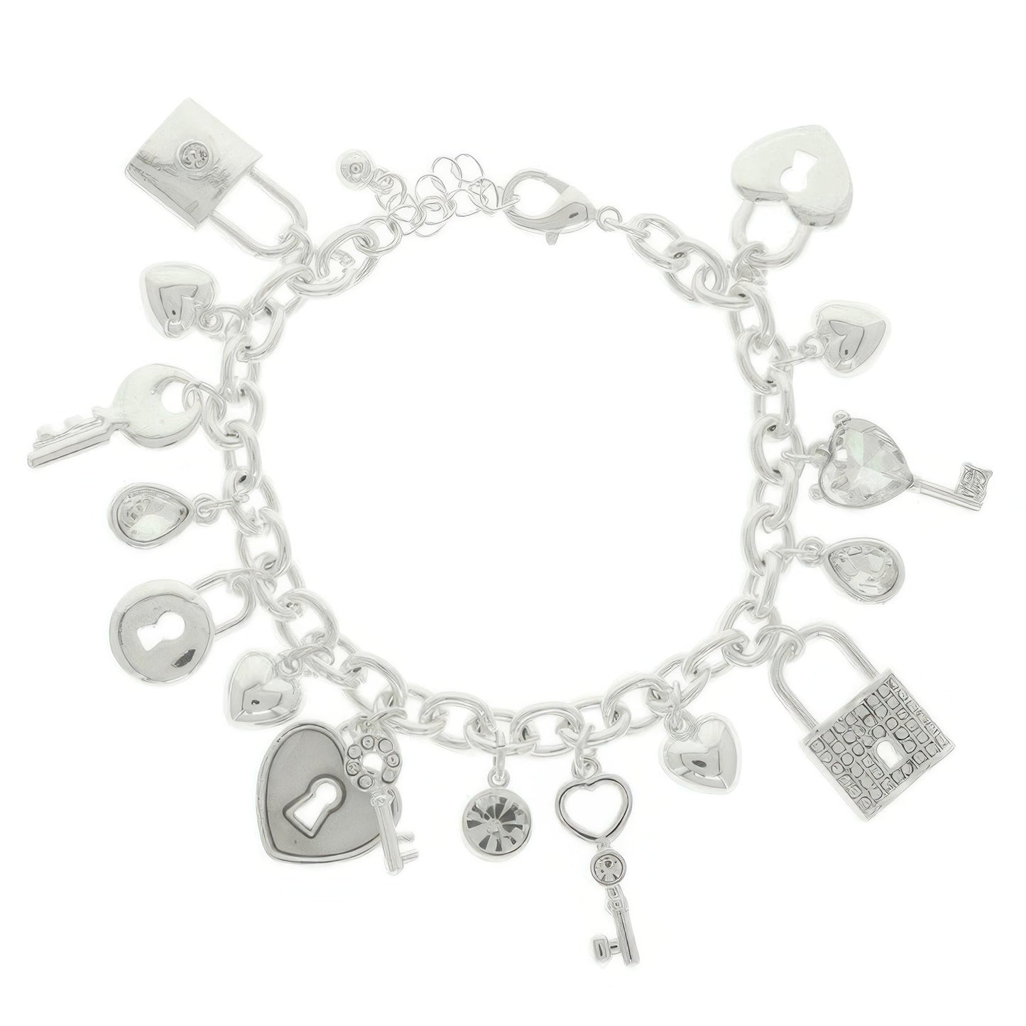 Lock And Key Charm Bracelet - KAM Family Botanics