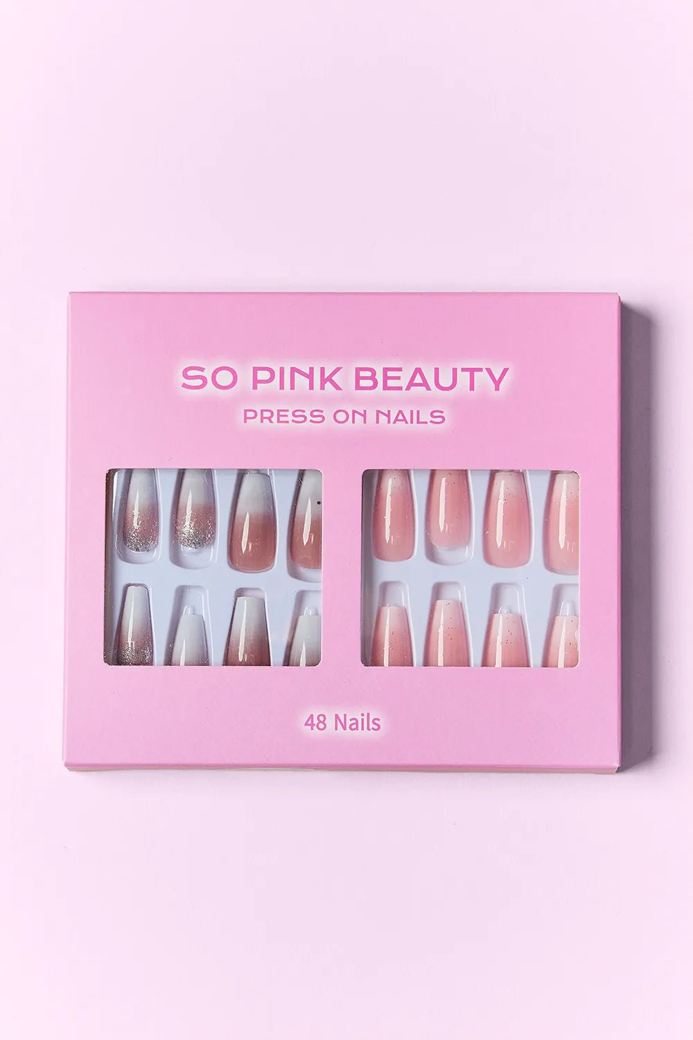 Marbleized Soft Girl Press On Nails 2 Packs - KAM Family Botanics By Kesha