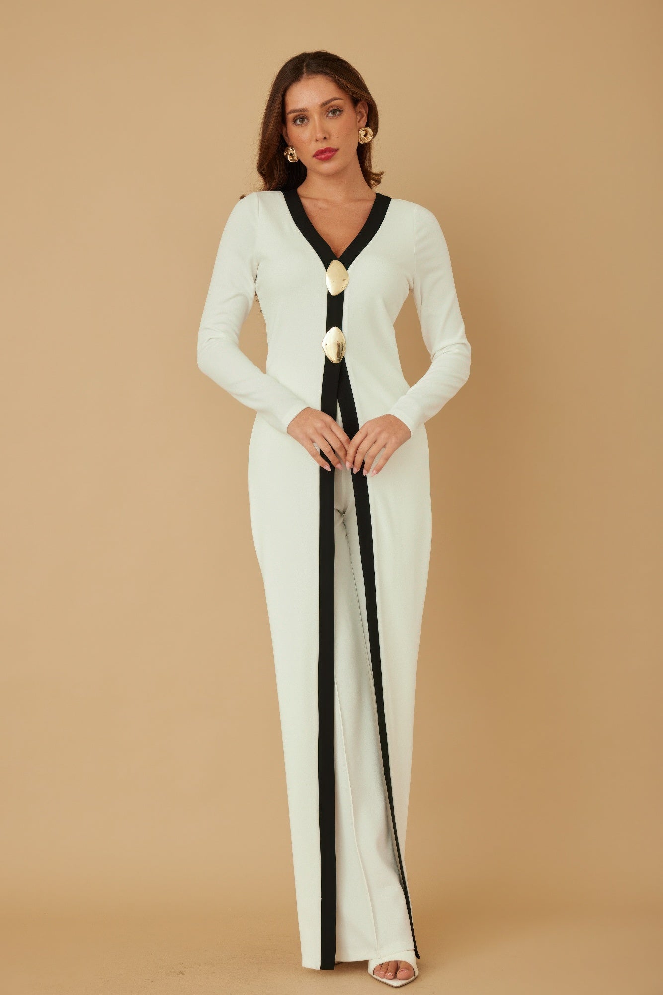 Mirror and Stone Long Layer Jumpsuit - KAM Family Botanics