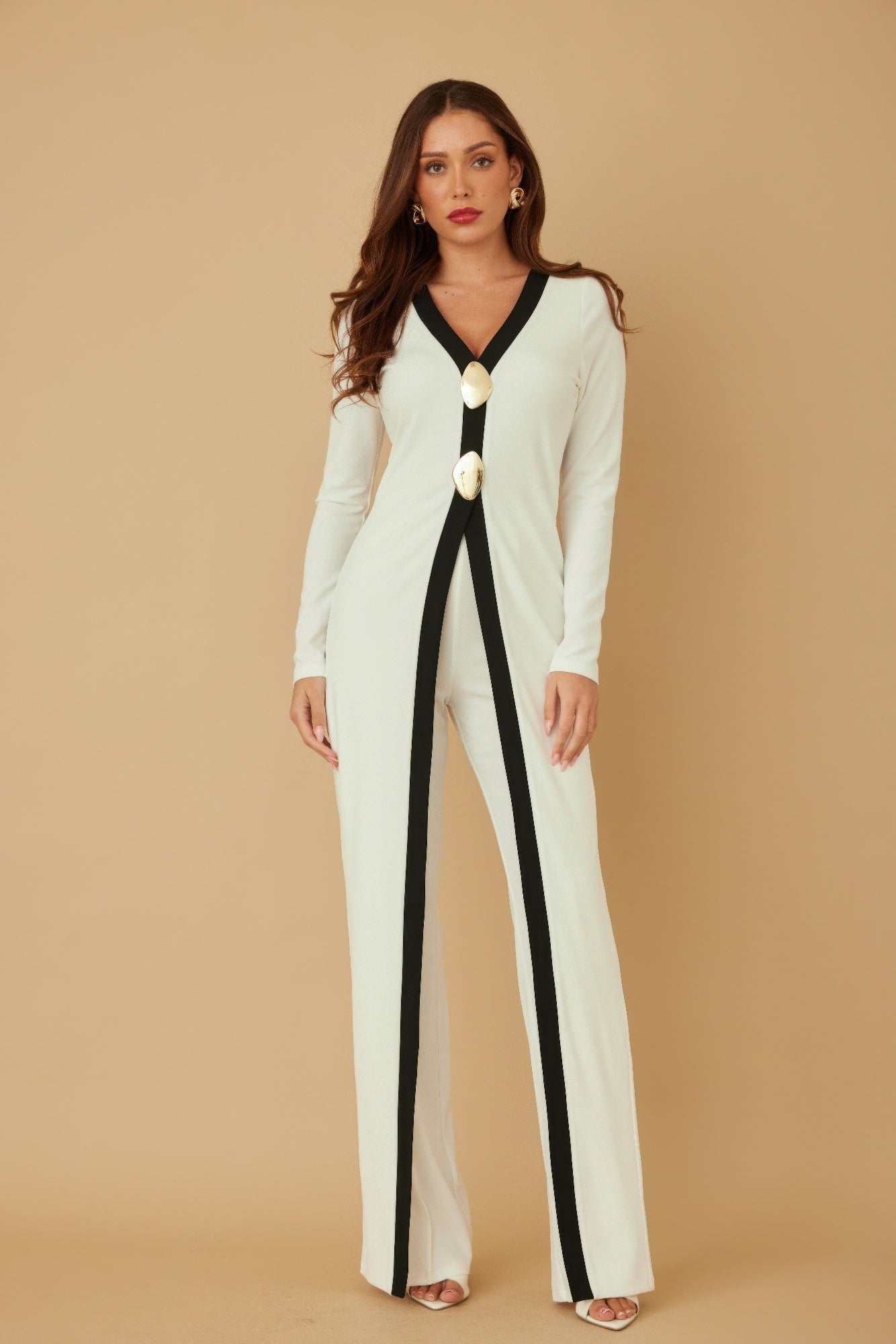 Mirror and Stone Long Layer Jumpsuit - KAM Family Botanics