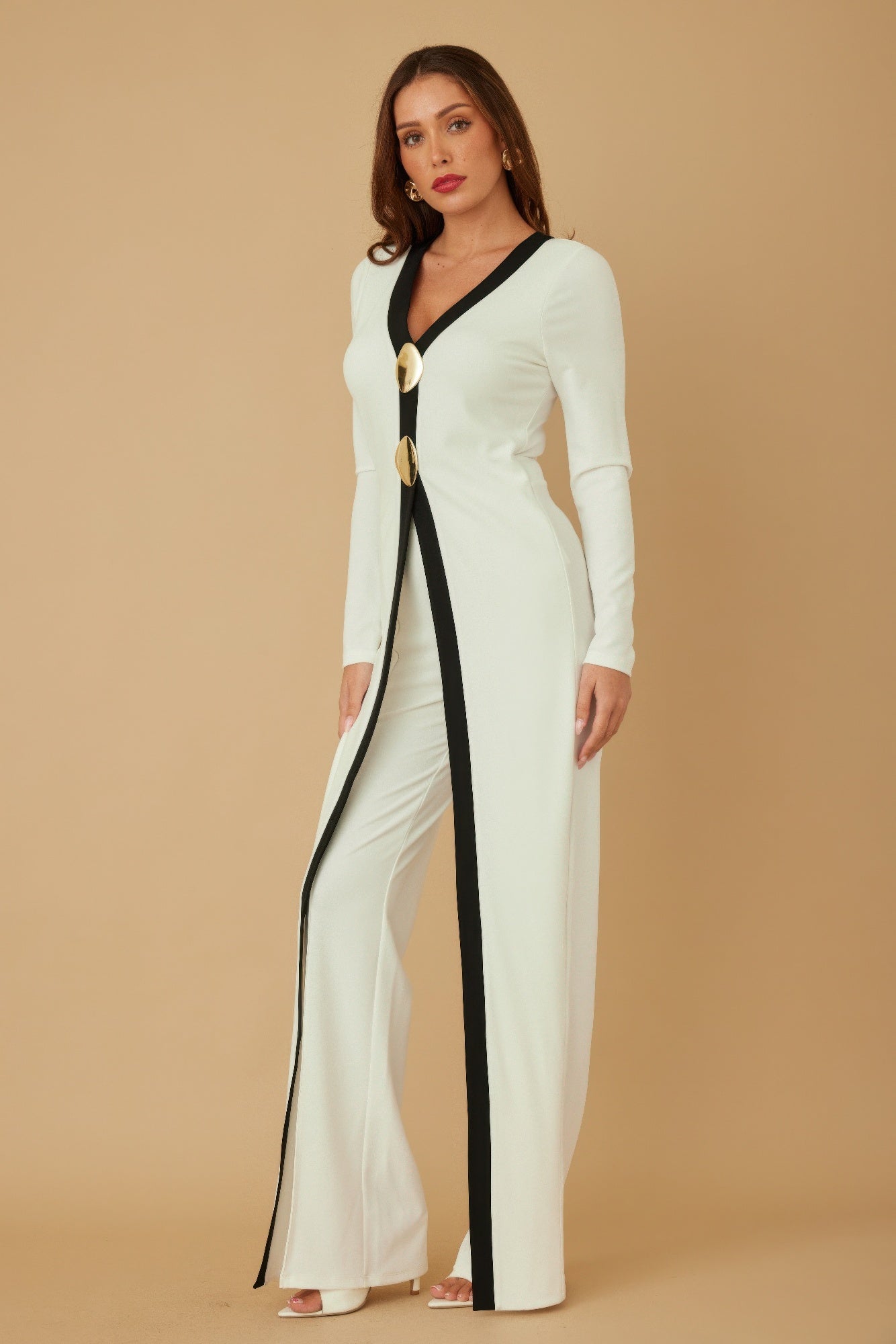 Mirror and Stone Long Layer Jumpsuit - KAM Family Botanics