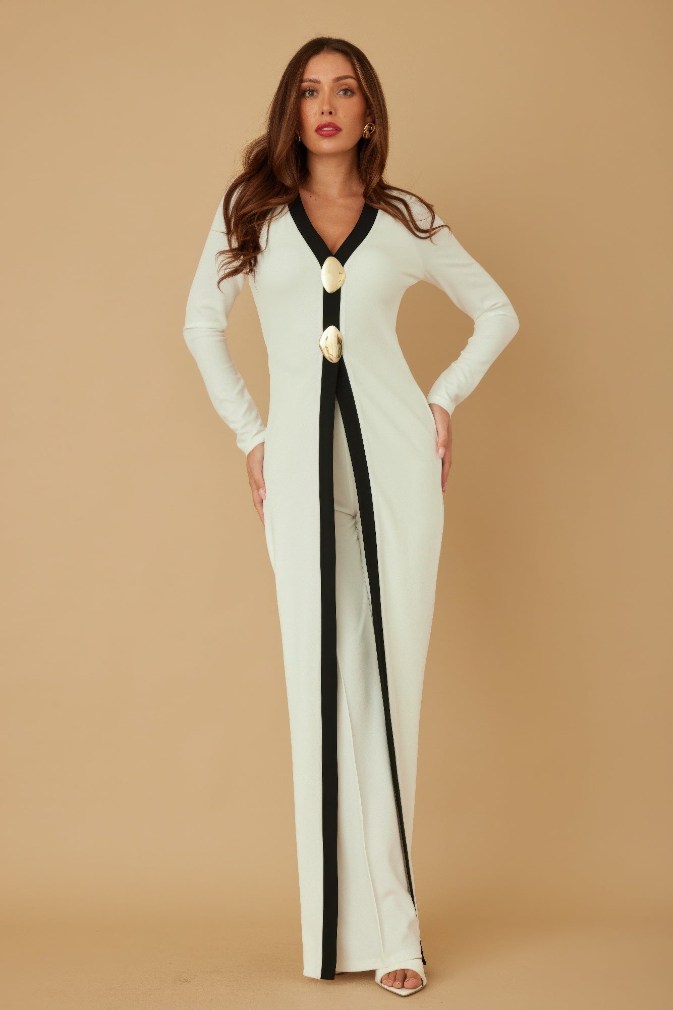 Mirror and Stone Long Layer Jumpsuit - KAM Family Botanics