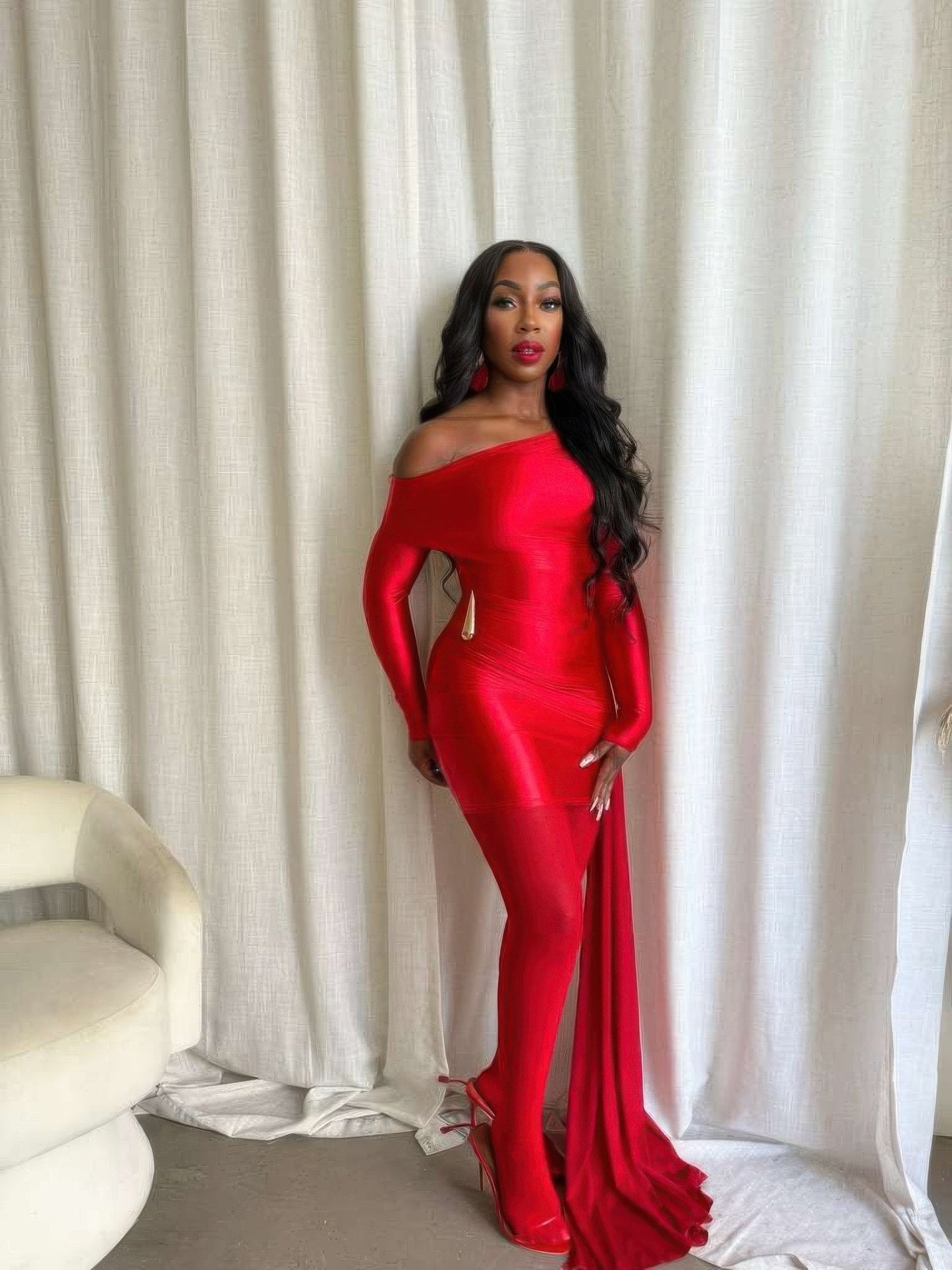 Scarlet Sway Mini Dress - KAM Family Botanics