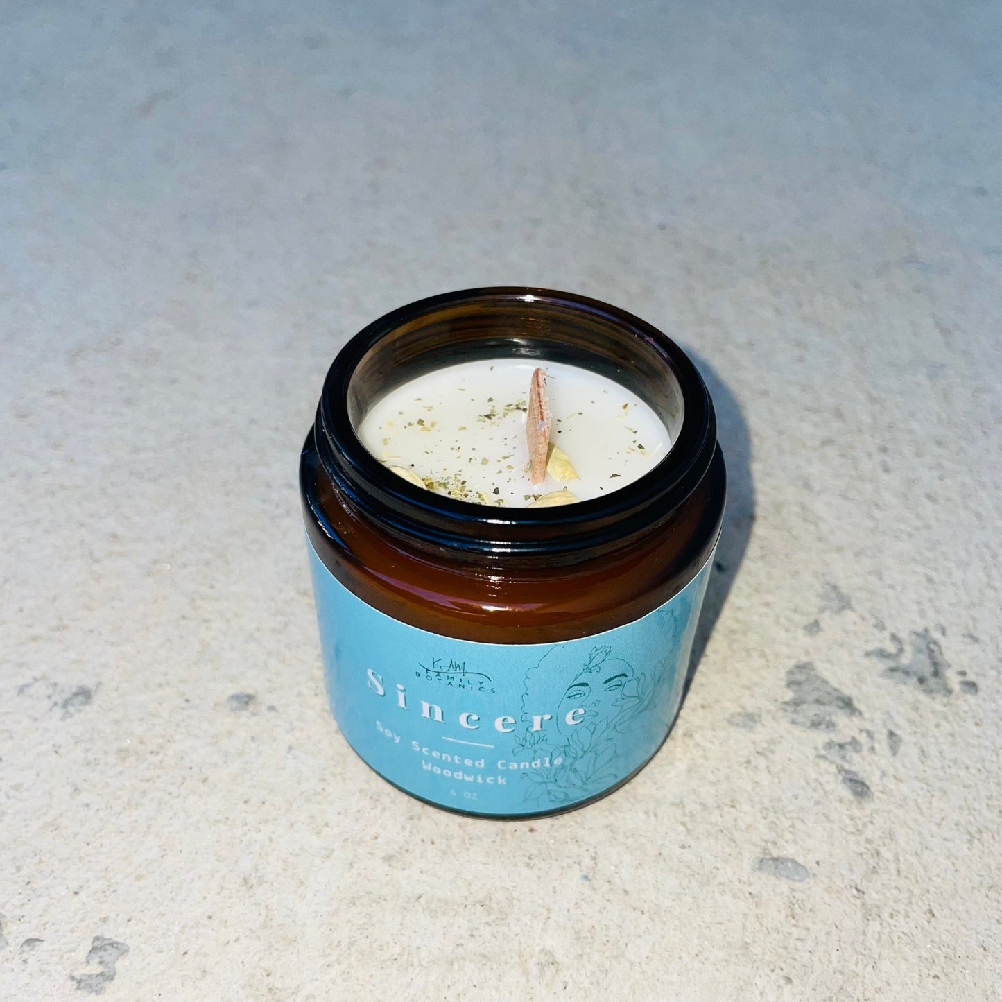 Sincere Candle - KAM Family Botanics
