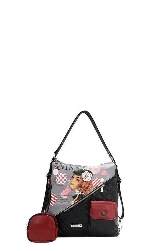 So Nikki Convertible Adjustable Strap Backpack Bag - KAM Family Botanics By Kesha