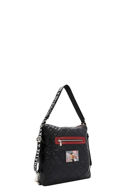 So Nikki Convertible Adjustable Strap Backpack Bag - KAM Family Botanics By Kesha