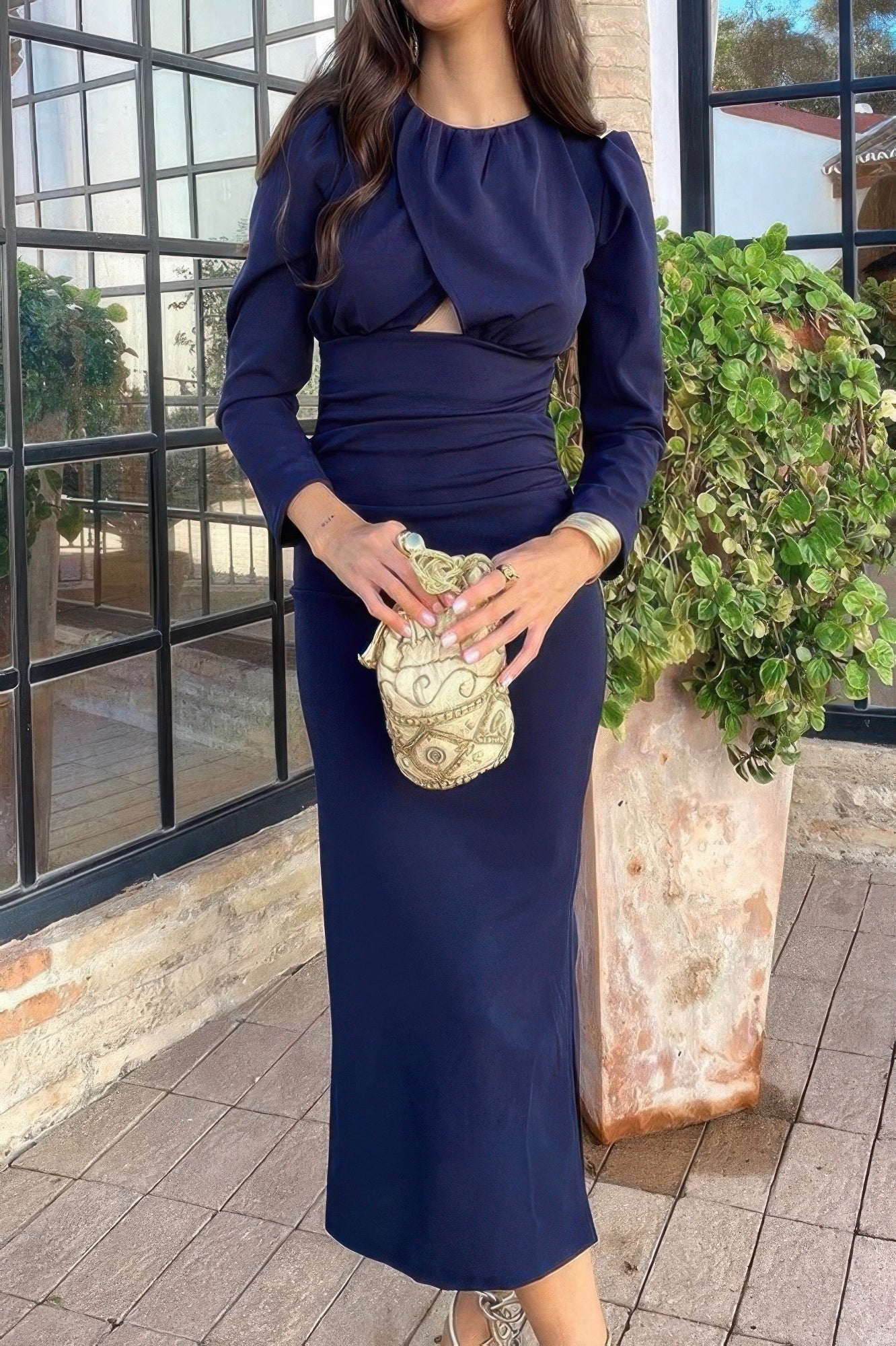 Sophisticate Crossover Dress - KAM Family Botanics