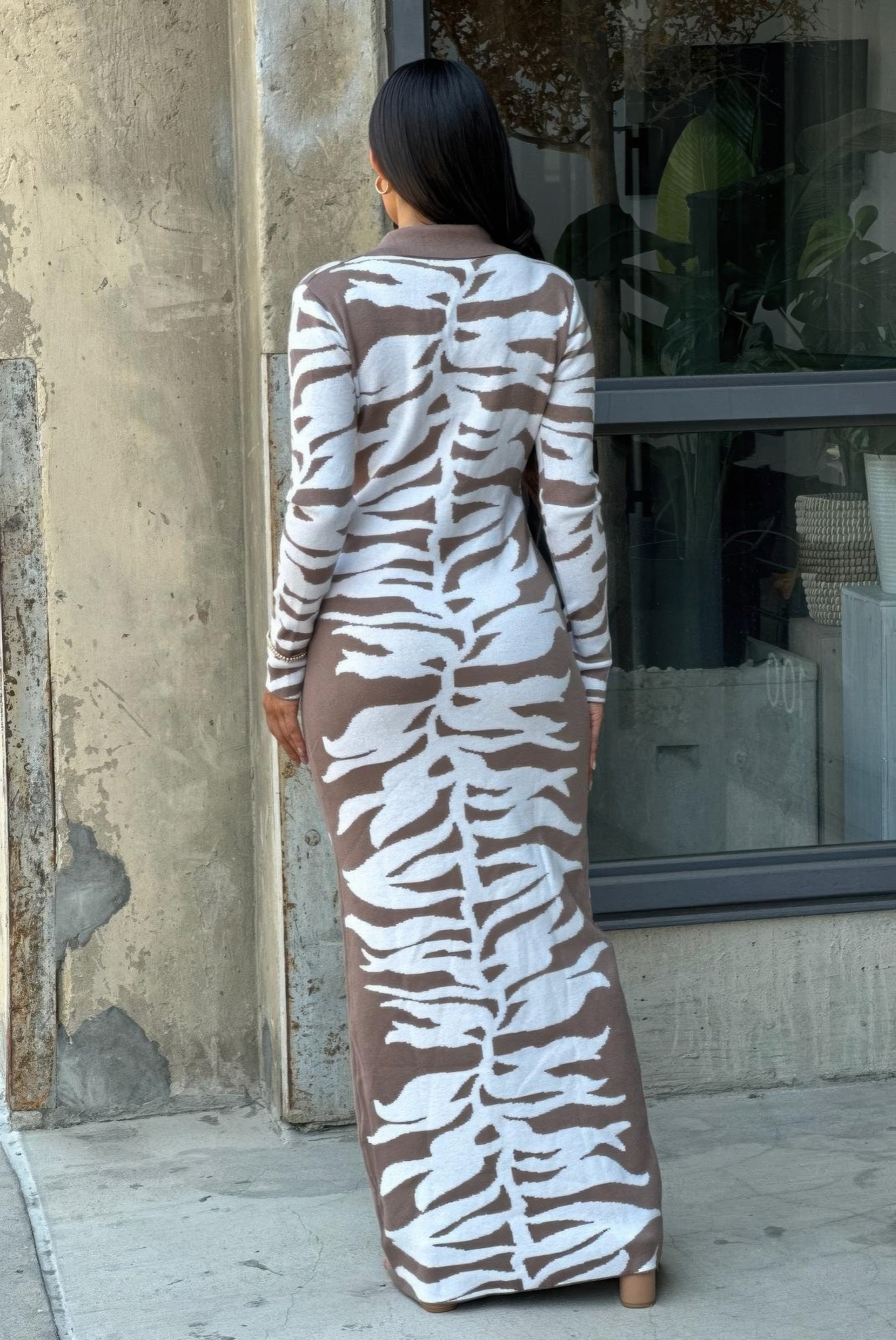 Turn Heads Body Con Sweater Dress - KAM Family Botanics