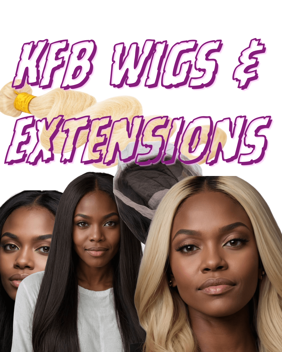 Hair Bundles, Extensions, Wigs - KAM Family Botanics