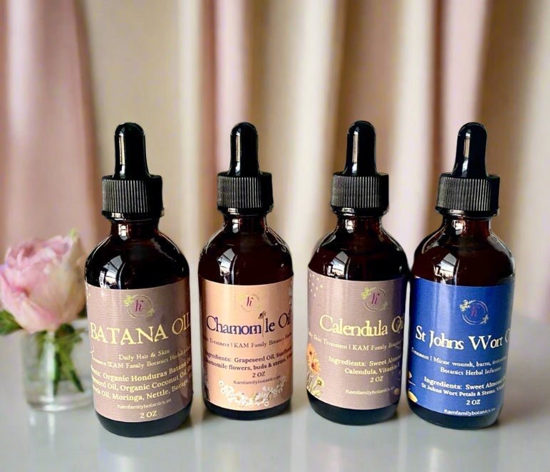 Herbal Oil Infusions - KAM Family Botanics By Kesha