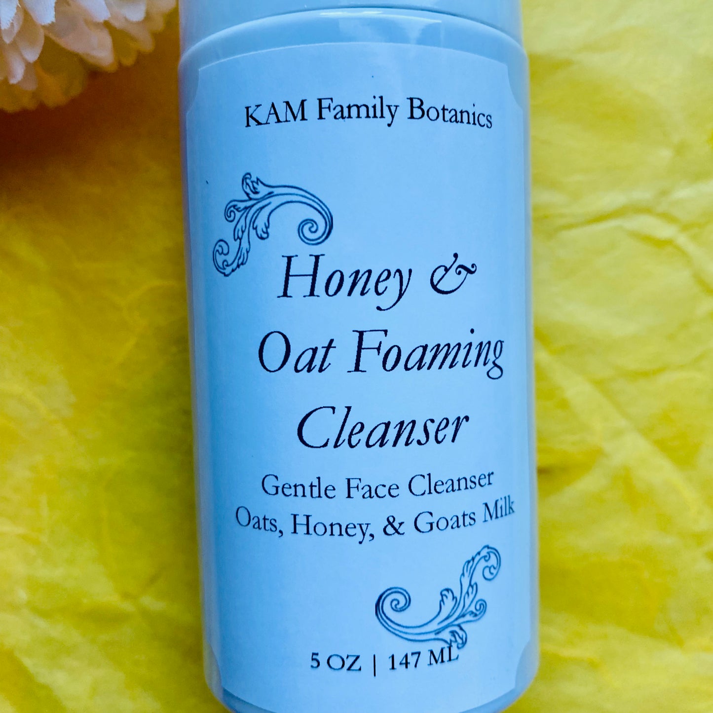 Honey and Oat Natural Foaming Cleanser - Gentle Cleansing agent