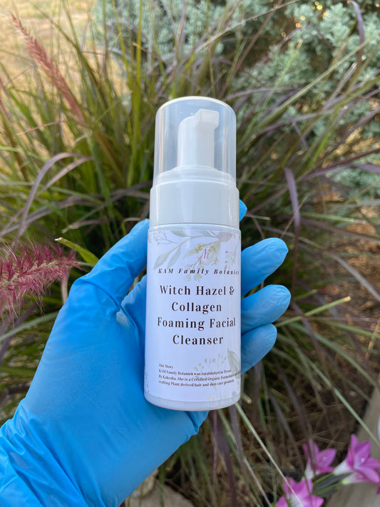 Witch Hazel & Collagen Foam Facial Cleanser