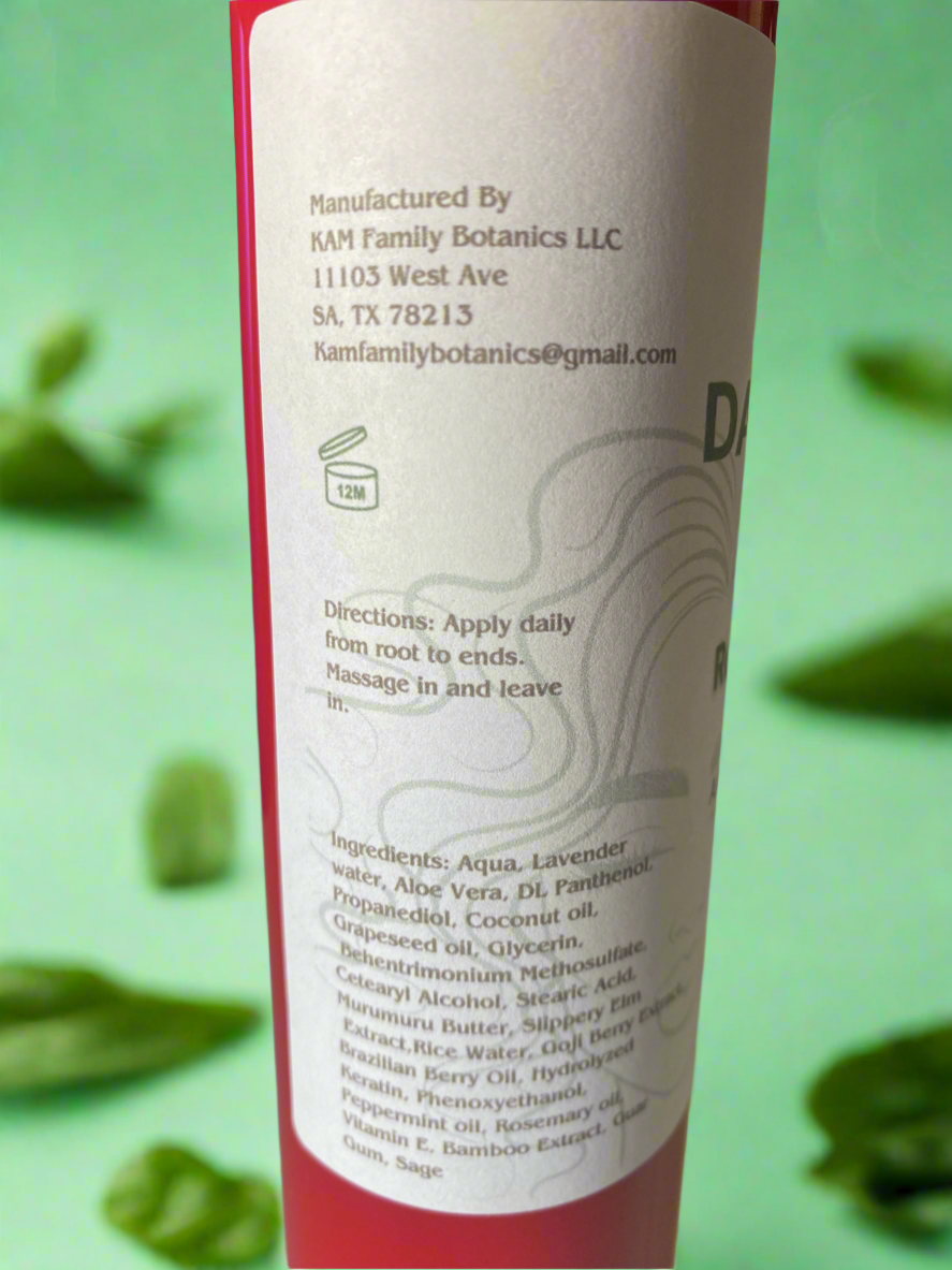 Rosemary & Mint Daily Leave In Hair Moisture Milk