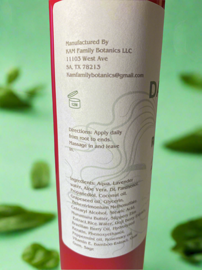 Rosemary & Mint Daily Leave In Hair Moisture Milk