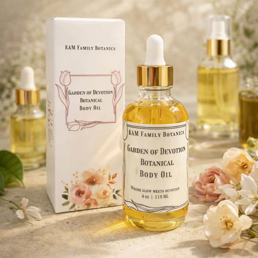 Garden of Devotion Botanical Body Oil - Signature Size