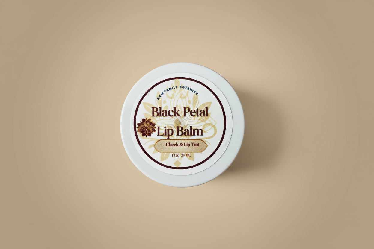 Black Petal Balm - Lip + Cheek Tint