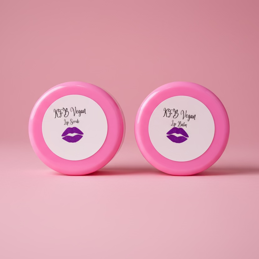 KFB Vegan Lip Balm & Scrub Mini Duo