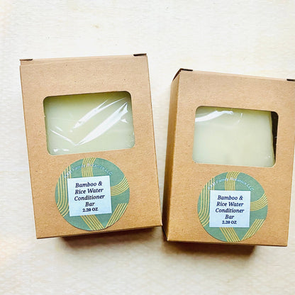 Bamboo & Rice Water Conditioner Bar - KAM Family Botanics By Kesha