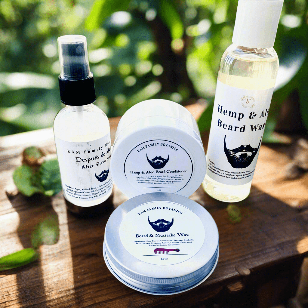 Beard & Mustache Styling Wax - KAM Family Botanics By Kesha