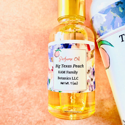 Big Texas Peach Perfume Oil - KAM Family Botanics By Kesha