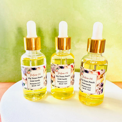 Big Texas Peach Perfume Oil - KAM Family Botanics By Kesha