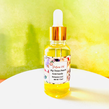 Big Texas Peach Perfume Oil - KAM Family Botanics By Kesha