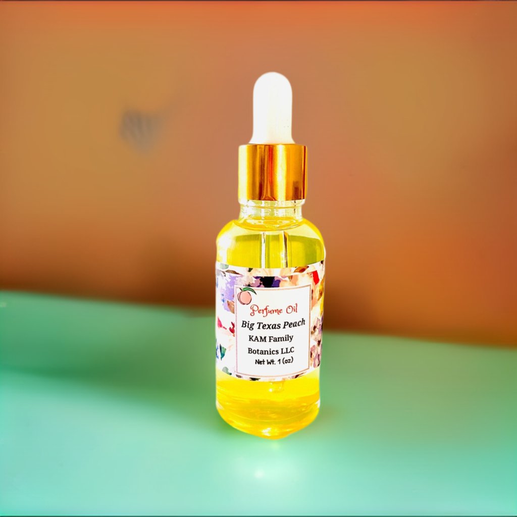 Big Texas Peach Perfume Oil - KAM Family Botanics By Kesha