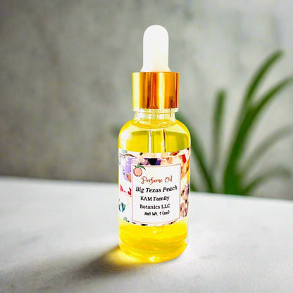 Big Texas Peach Perfume Oil - KAM Family Botanics By Kesha