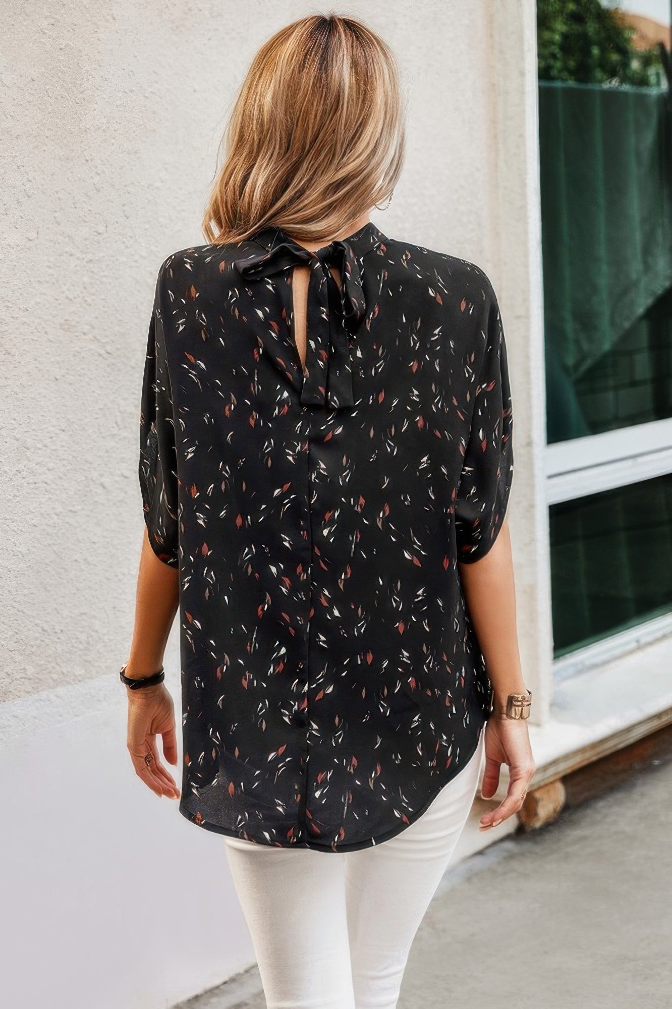 Bold Statement Leopard Print Blouse - KAM Family Botanics