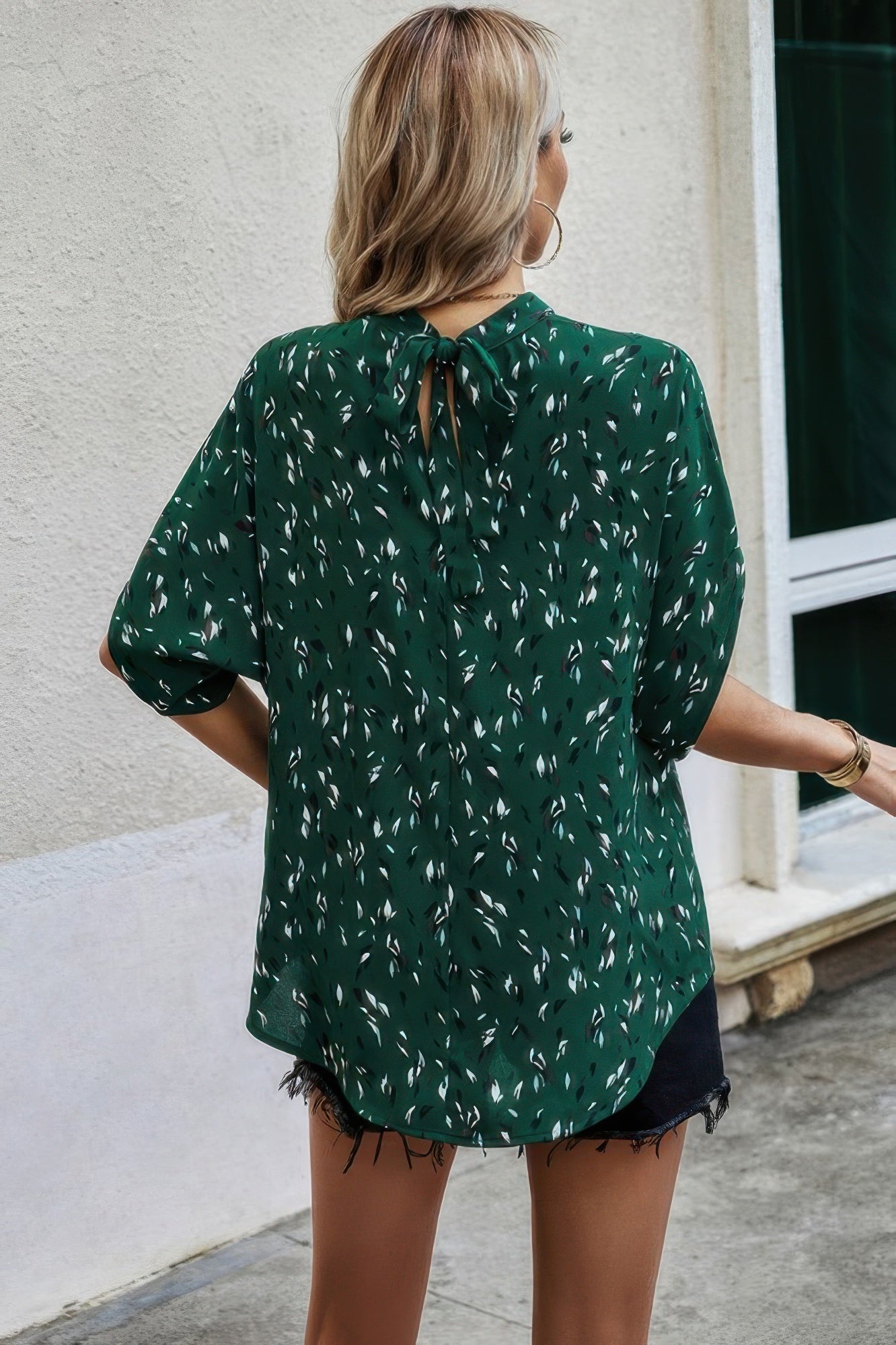 Bold Statement Leopard Print Blouse - KAM Family Botanics