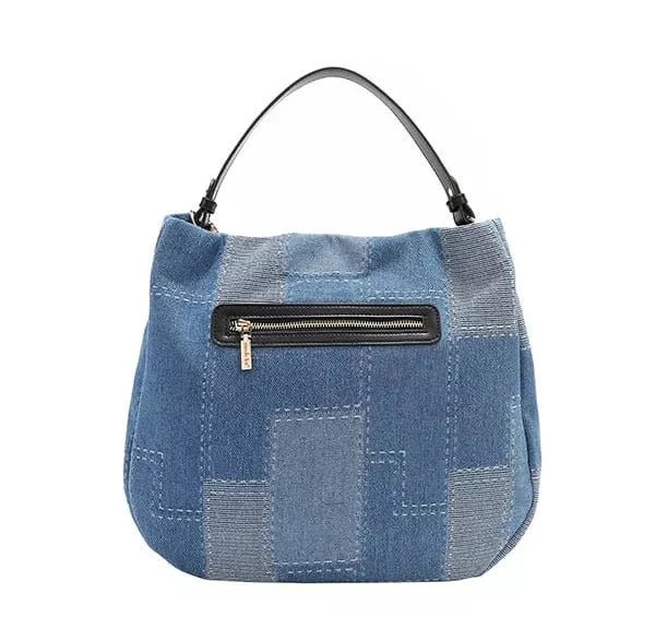 Bosque De Amor Denim Hobo Bag - KAM Family Botanics