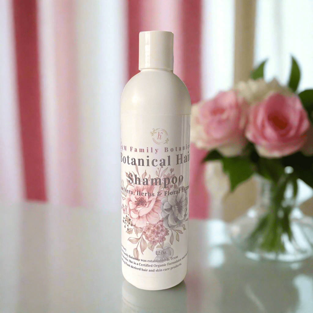 Botanical Hair Shampoo With Organic Aloe - KAM Family Botanics By Kesha