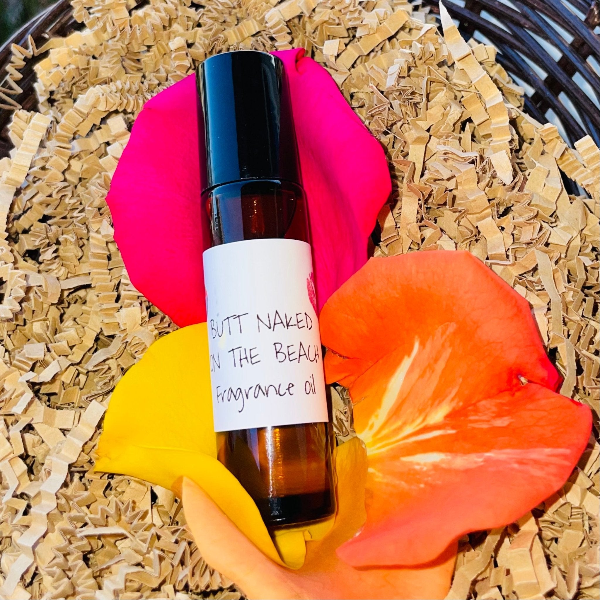 Butt Naked On The Beach Rollerball Perfume - KAM Family Botanics