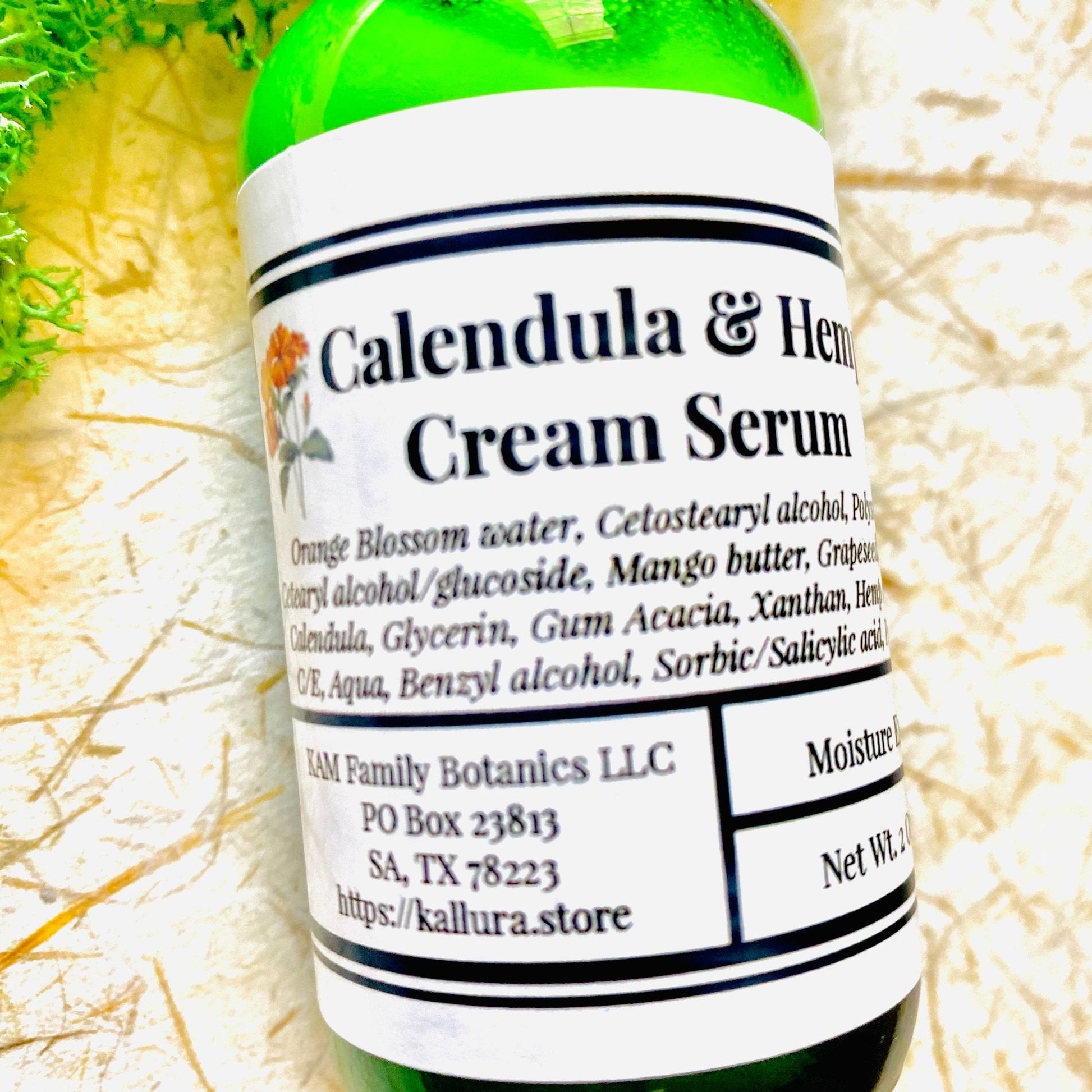 Calendula Cream Serum - KAM Family Botanics By Kesha