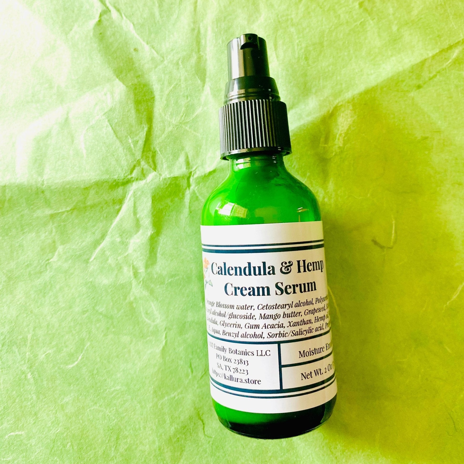 Calendula Cream Serum - KAM Family Botanics By Kesha