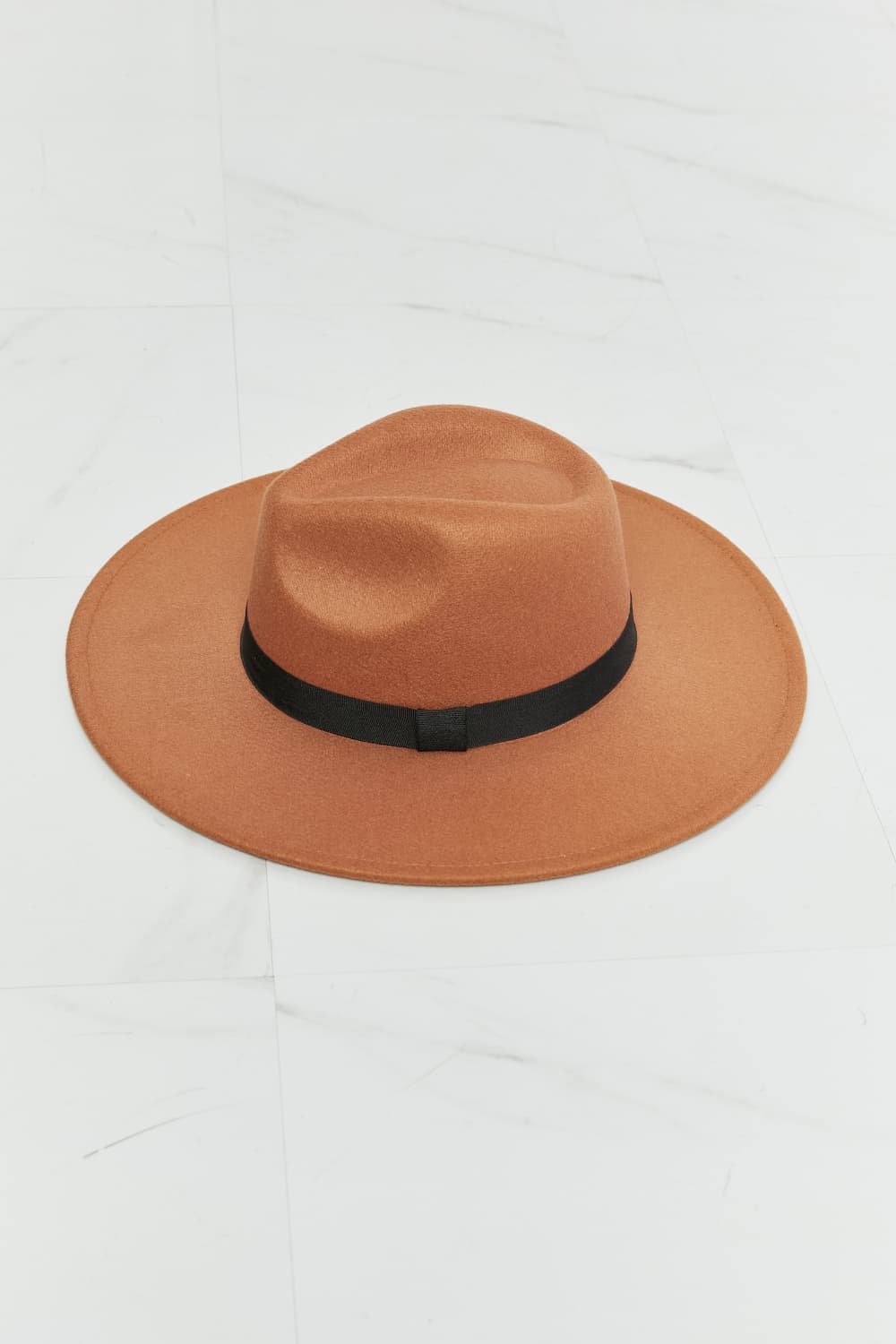 Casually Khaki Chic Fedora Hat - KAM Family Botanics By Kesha
