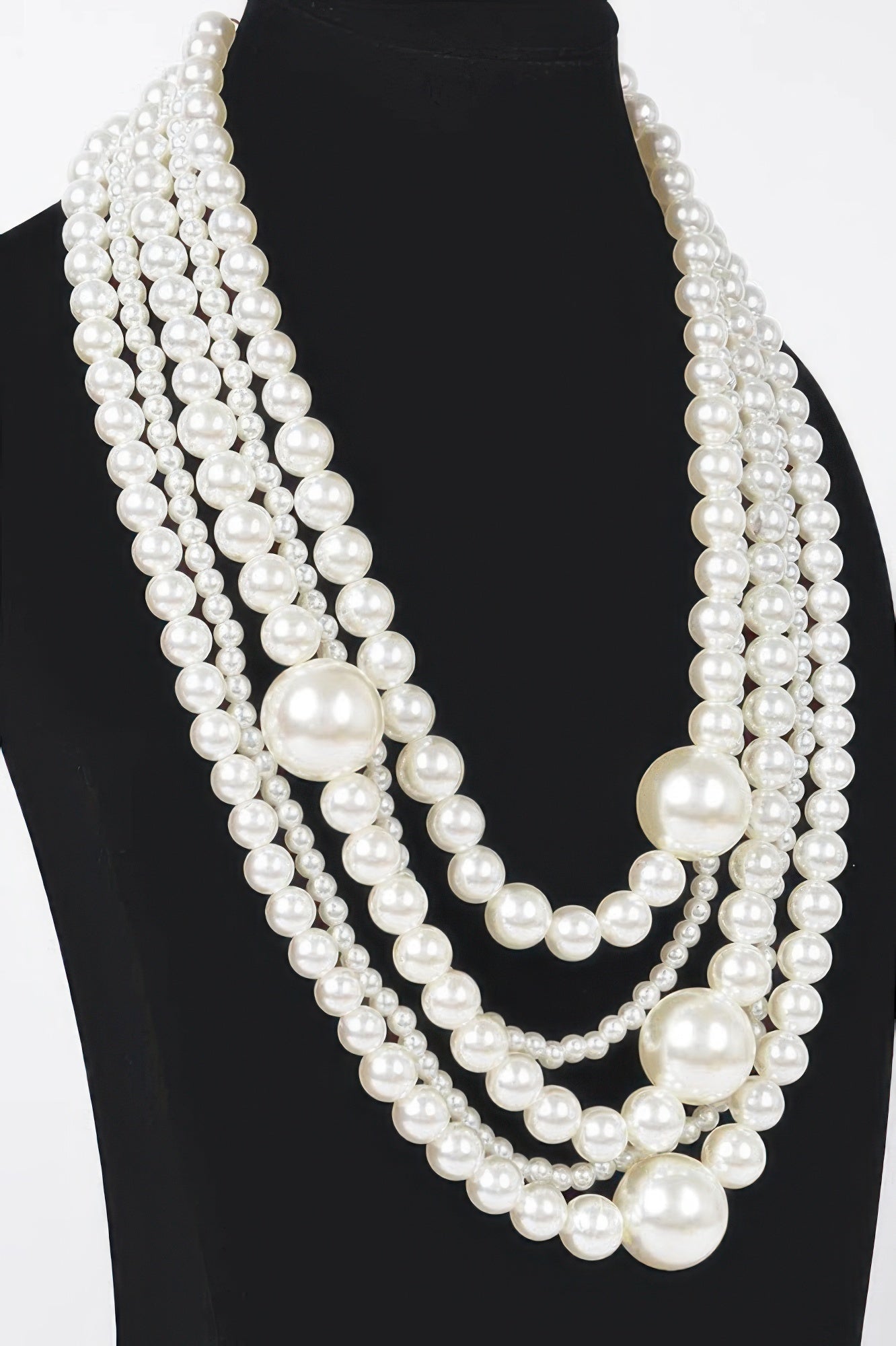 Classic & Vivacious Multi Pearl Necklace & Earrings - KAM Family Botanics