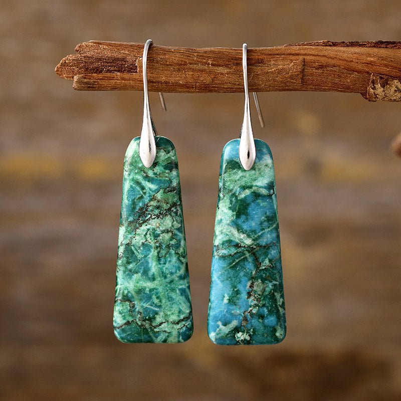 Copper Paradox Natural Stone Earrings - KAM Family Botanics By Kesha