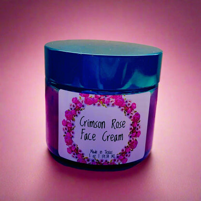 Crimson Rose Face Cream - KAM Family Botanics By Kesha